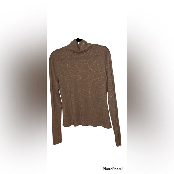 Project Runway  glitter long sleeve turtleneck holiday sweater - Picture 10 of 10